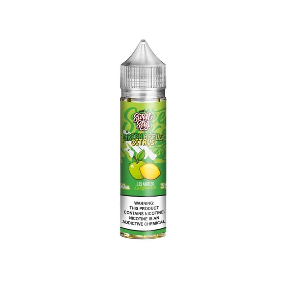 Green Apple Citrus Vape Juice by The Finest Electric Tobacconist
