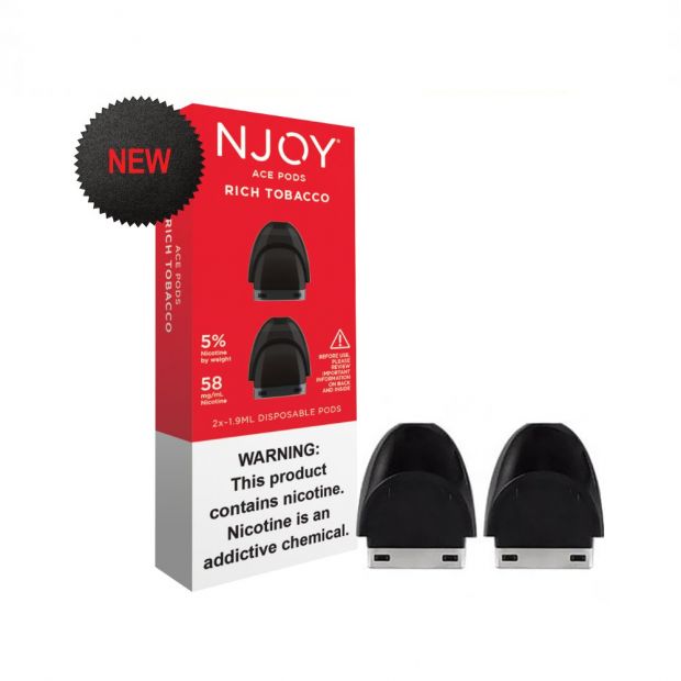 NJOY ACE Rich Tobacco Pods Electric Tobacconist