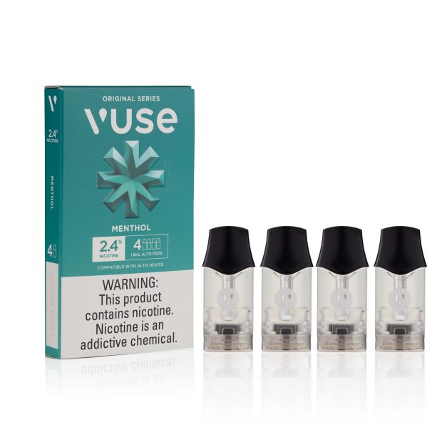 elf bar vape uk Vuse Alto Pod Menthol 2.4% Nicotine 4ct - Delivered In As Fast As 15  Minutes main image 1